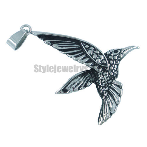 Stainless steel jewelry pendant bird pigeon pendant SWP0033 - Click Image to Close